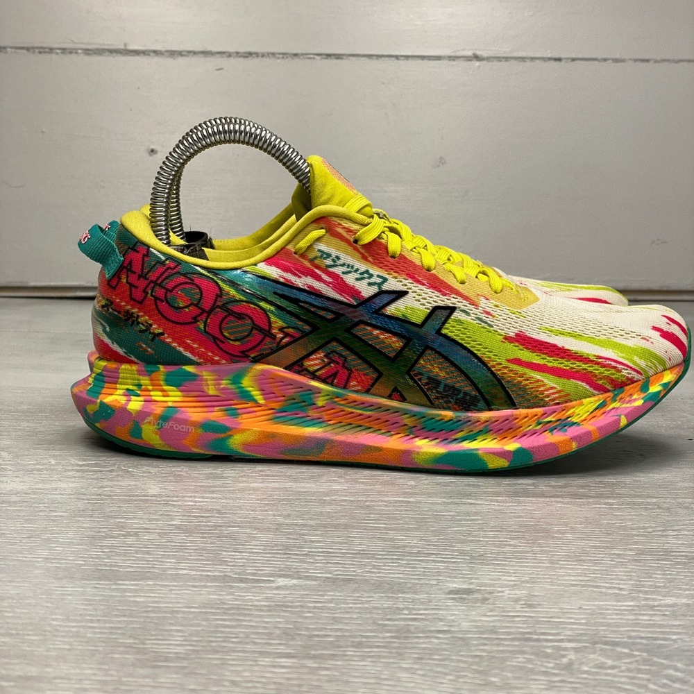 Asics Noosa Tri 13 Running Shoes Womens Multi Color Graphic Sneakers 1012B013 - Picture 3 of 11